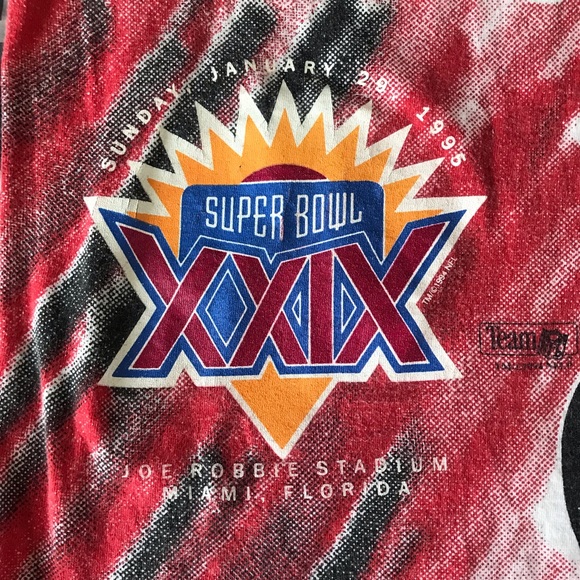 Vintage 49ers Magic Johnson T's shirt - Picture 2 of 8